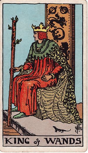 Rey de Bastos (King of Wands)