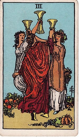Tres de Copas (Three of Cups)