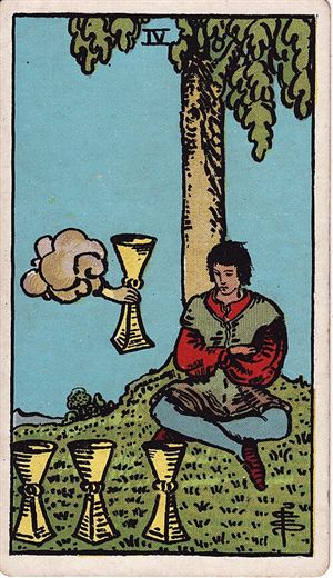 Cuatro de Copas (Four of Cups)