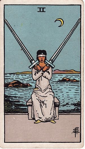 Dos de Espadas (Two of Swords)