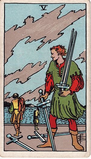 Cinco de Espadas (Five of Swords)