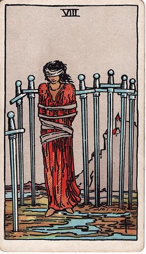 Ocho de Espadas (Eight of Swords)